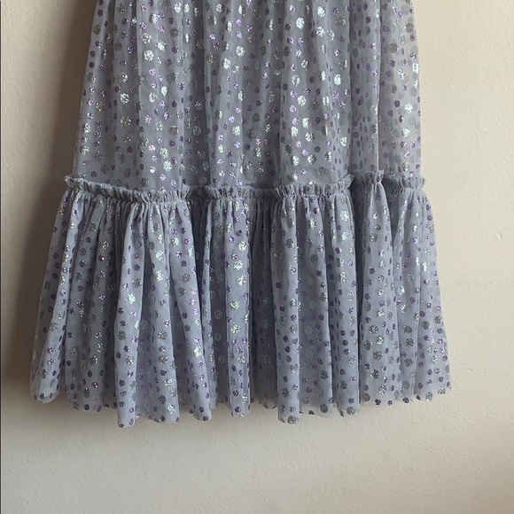 Crewcuts grey glittery dress - Picture 4 of 5